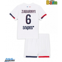 Paris Saint-Germain Illia Zabarnyi #6 Bortedraktsett Barn 2025-26 Kortermet (+ Korte bukser)